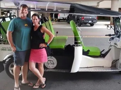 Couple on Downtown Jacksonville Brewery Tour