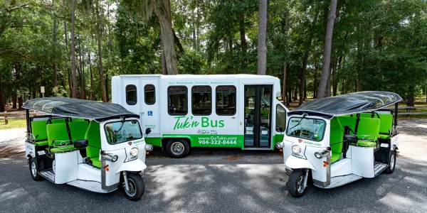 Go Tuk'n's transportation options in jacksonville
